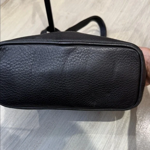 Vintage Coach Black Leather Small Shoulder Bag - hkesbcoebidar.in